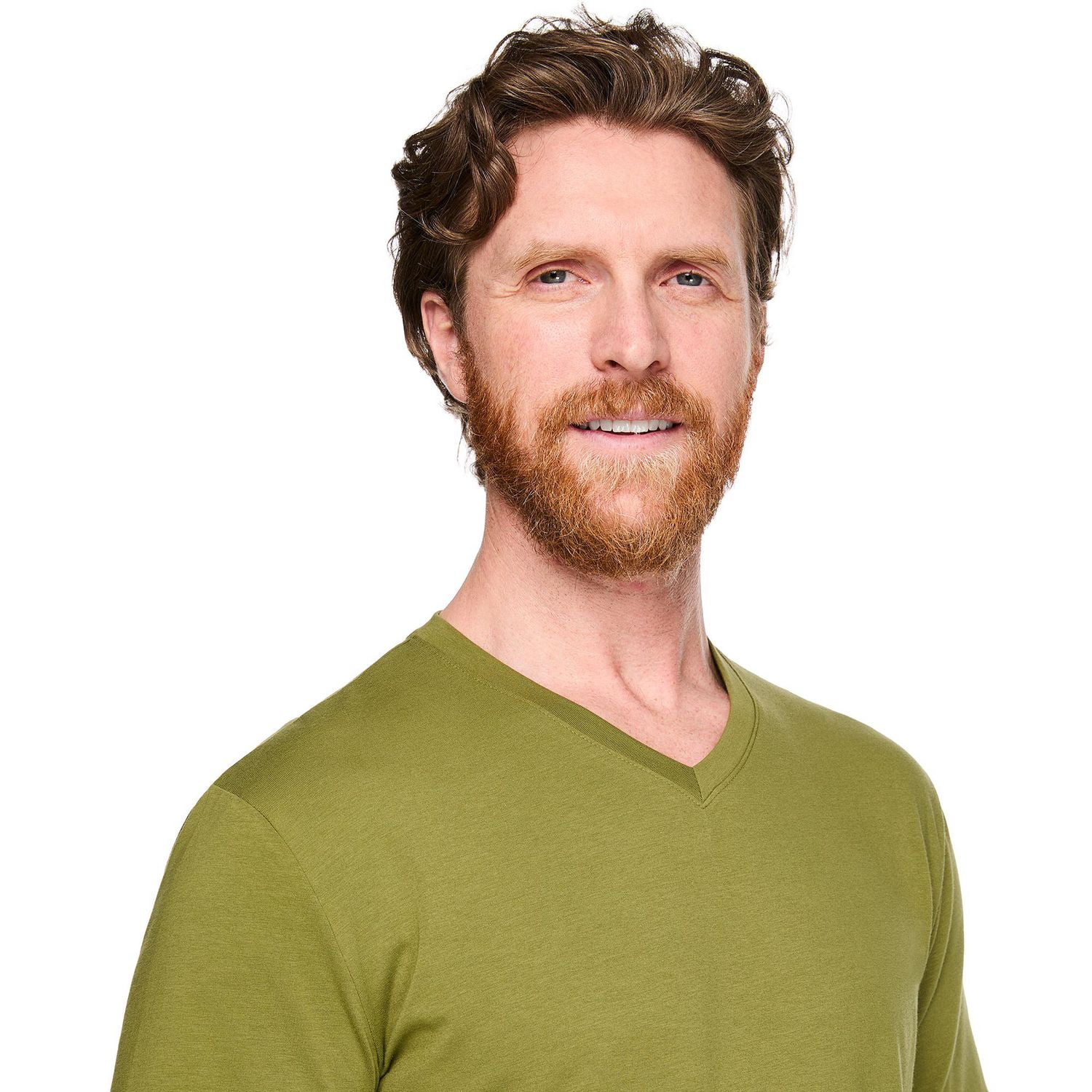 George Men's Stretch V-Neck T-Shirt
