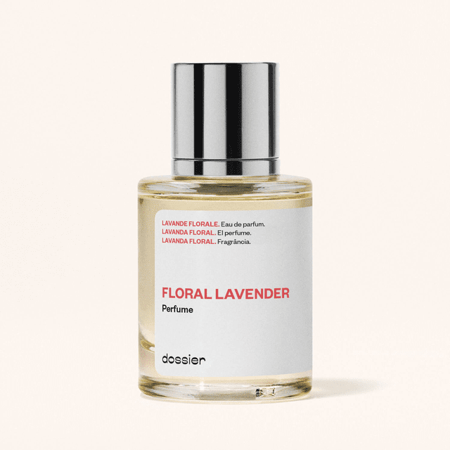 Lavande Florale Inspirée par Libre Eau de Parfum de Ysl, Parfum pour Femmes, Bouteille de 50 ml. le Contenant en Verre Présente un design Minimaliste avec une Étiquette Blanche Affichant le Nom du Produit en Texte Rouge Audacieux et le logo de la Marque Dossier. Ce Parfum pour Femmes Allie des notes de Mandarine, de Néroli, de Jasmin, de Lavande, de Vanille et d'Ambre, Offrant une composition Florale Luxueuse. Végane, Sans Cruauté et Sans Parabènes Ni Phtalates.