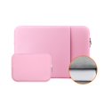 thumbnail image 1 of CUITING 14 Inch Laptop Sleeve Protective Case Soft Fluffy Lining Cover Carrying Bag with Front Pocket & Accessories Pouch Compatible with 14” Notebook Computer Chromebook(Gray Upgraded Ve, 1 of 6
