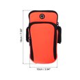 thumbnail image 2 of Unique Bargains Brassard de Téléphone pour la Course Brassard Support de Téléphone Cellulaire Porte-Cellulaire Orange, 2 of 5