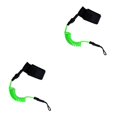 thumbnail image 1 of relayinert 1/2/3/5 Elastic Leash for Paddle Safety Rods and Boats Stretchable and Resilient Fluorescent Green 45cm 2PCS, 1 of 6