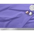 thumbnail image 3 of Soimoi Purple Velvet Fabric Flower Geometric Print Sewing Fabric Yard 58 Inch Wide, 3 of 3