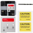 thumbnail image 1 of Generator Interlock Kit Compatible with Square D QO or Homeline 150 or 200 amp Panels.1 3/8 inches Spacing Between Main and Generator Breaker.Professional and Interlock Kit(1set), 1 of 4