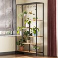 thumbnail image 1 of Support pour Plantes d'Intérieur à 5 Niveaux, Haut 70,9 Pouces, Grande Étagère Métallique pour Plantes avec Crochets Suspendus, Présentoir Polyvalent, Organisateur de Pots de Bonsaï pour Jardin, Balcon, Salon, 1 of 10