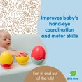 thumbnail image 3 of Dr. Brown's Clean Up Float and Hatch Dino Eggs, Interactive Bath Toys, Toddlers 6m+, 3 of 9