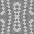 thumbnail image 1 of Ahgly Company Machine Washable Indoor Square Transitional Silver Gray Area Rugs, 4' Square, 1 of 7