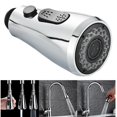 thumbnail image 3 of Allume Kitchen Faucet Head Replacement, Simple Kitchen Sink Faucet Parts, Pull Down Faucet Sprayer Head Nozzle, Centralized Spray and Injection Mode Silver, 3 of 11