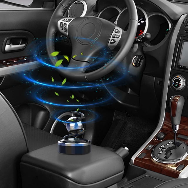 Birdeem Double Ring Levitation Rotating Incense Solar Car Perfume Lasting Car Interior Decorations Ornaments