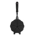 thumbnail image 2 of Stovetop Waffle Skillet, Effcient 5.9in Waffle Maker Pan  For Home, 2 of 8