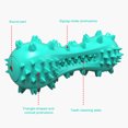 thumbnail image 2 of Amdohai Dog Toothbrush Chew Toy Squeaky Sound Durable Teeth Cleaning Pet Chewing Toy Molar Stick, 2 of 8