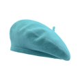 thumbnail image 3 of Lady Beret Autumn Winter Lightweight Breathable Fashion Solid Color Bonnet, 3 of 3