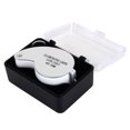 thumbnail image 2 of Mini Glass Magnifier Portable Jewelers Magnifier ABS + Glass + Acrylic For Read Books Newspapers Menus, 2 of 8