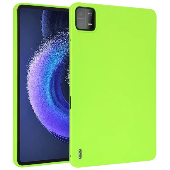 Tablet Case For Xiaomi MiPad 6 Pro Soft Silicone Bumper Shockproof Lightweight Back Cover Case for Xiaomi MI Pad 6 Pro 11 inch Green mi pad 6