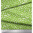 thumbnail image 3 of Soimoi Poly Georgette Fabric Witch Face Halloween Decor Fabric Printed Yard 52 Inch Wide, 3 of 3