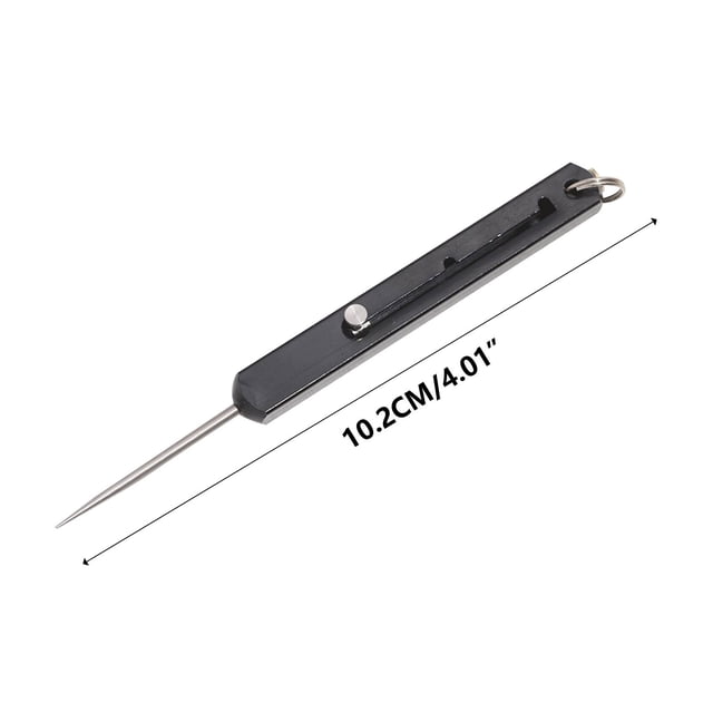 Multifunctional Retractable Portable Toothpick Outdoor Portable Telescopic Toothpick Tool Three Adjustment Fruit Label Disassembly Delivery