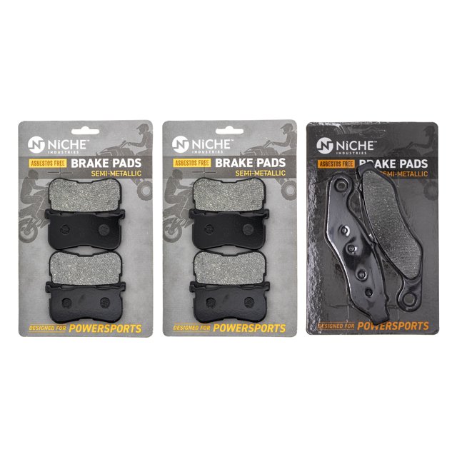 Niche Semi-Metallic Brake Pad Set for Harley-Davidson Tri Glide Motorcycle MK1002833