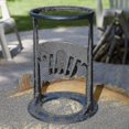 thumbnail image 3 of Aleko Firewood Kindling Splitter Wood Splitter Manual Log Splitter Firewood Distributor For Camping Household, 3 of 3
