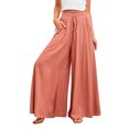 thumbnail image 4 of maskred Flowy Leg Pants For Women - Addition To Any Wardrobe Leg Pants Flowy Thin Style Orange,1 M, 4 of 6