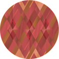thumbnail image 1 of Ahgly Company Machine Washable Indoor Square Transitional Bright Orange Area Rugs, 3' Square, 1 of 7