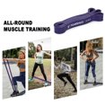 thumbnail image 3 of TOMSHOO Premium Purple Resistance Band Set (35-85lb) with Storage Bag & Manual for Strength Training & Flexibility, 3 of 6