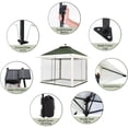 thumbnail image 4 of Suntime 12 x 12 Instant Pop Up Solar Light Screen Canopy Tent Cover, Green, 4 of 8