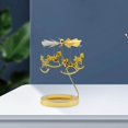 thumbnail image 3 of fastboy Rotating Candle Holder Candlestick Decorative for Living Room Ornament Horse, 3 of 9