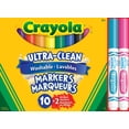 thumbnail image 2 of Crayola Ultra Clean - Broad Line Washable Markers, 2 of 4