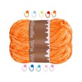 thumbnail image 1 of Nilvkv Fil au Crochet Tissé à la Main en Fil de Velours, Fil Doux et Agréable, 1 of 5
