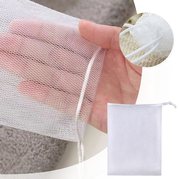 Bathroom Products | Aquatic Filtration Solutions Large Reusable Mesh Bags for Aquarium Filter Media with Zipper – Durable Polyester for Indoor Use