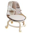 thumbnail image 3 of GROWTH TANK Tabouret Roulant Bas Siège Roulant Tabouret de Nettoyage Chaise pour Cuisine Maison Mise en Forme Blanc, 3 of 9