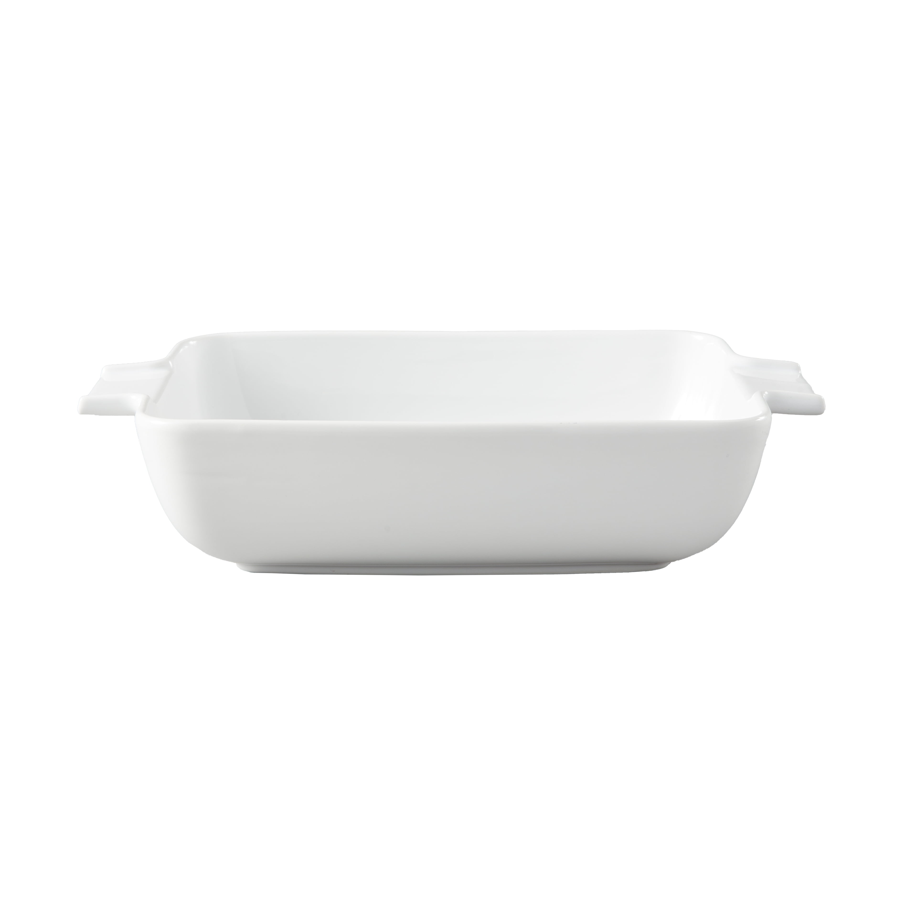 Better Homes & Gardens Ceramic Oven to Table Serveware Dish with Acacia Lid, 13.39 x 9.06 x 3.39 in