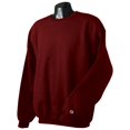 thumbnail image 2 of Champion Mens Double Dry Eco Fleece Crew, S, Maroon, 2 of 3