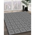 thumbnail image 3 of Ahgly Company Tapis d'Intérieur Lavable en Machine Carré Gris Foncé, 4 Pieds Carré, 3 of 7