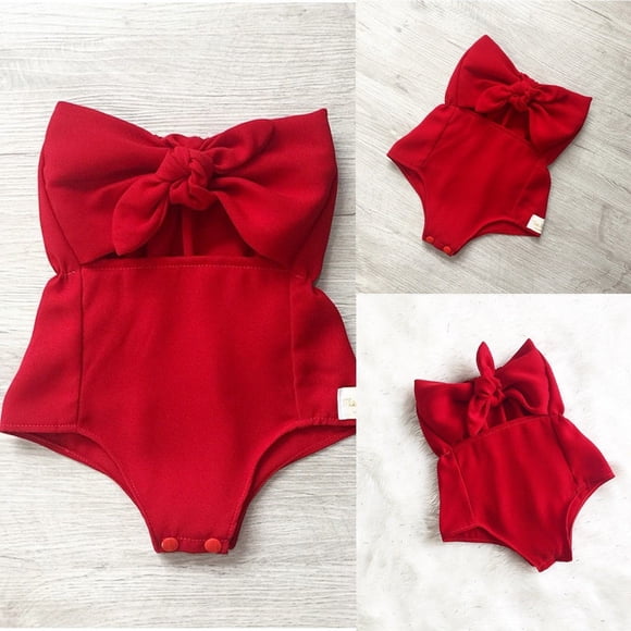 Ensemble de Vêtements en Coton pour Nouveau-Née Fille, Barboteuse d'Été, Justaucorps, Barboteuse