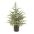 thumbnail image 2 of sdhkgrrt under $5 Artificial Christmas Tree, Christmas Norfolk Pines Needle Christmas Tree,Artificial Potted Christmas Tree,Simulation Green Plant Bonsai,Living Room Holiday Decor,Fake Christmas Tree, 2 of 9