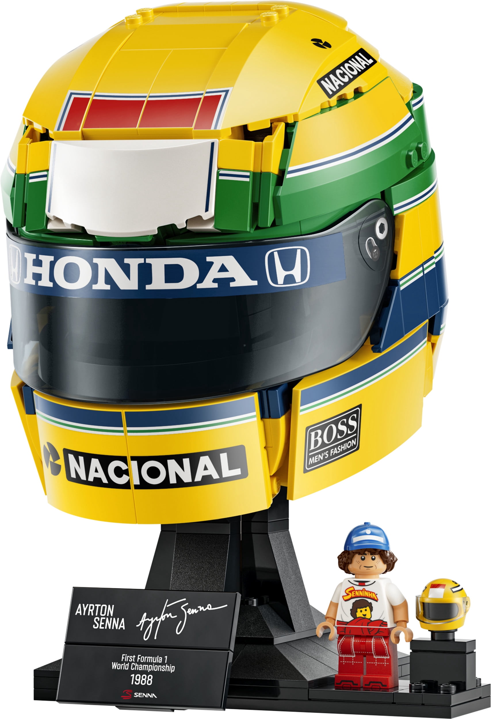 LEGO Editions Le casque d’Ayrton Senna, Ensemble de construction 43024