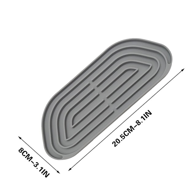 CEHVOM Water Dispenser Silicone Tray Foldable Trim Size Drip Mat Coffee Machine Tray Clearance