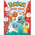 thumbnail image 3 of Pokémon Sticker Mosaics for Fun and Relaxation, 40 Full Color Posters with Tear-Out Pages of Legendary, Paint by Sticker for Kids and Adults (Set of 4 Books), 3 of 11
