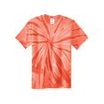 thumbnail image 1 of Gravity Threads Mens Tie-Dye Short-Sleeve T-Shirt - Orange - Small, 1 of 1