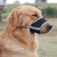 thumbnail image 1 of Riforla Dog Muzzle German Dog Adjustable with Muzzle Large Dog Mouth Guard Adjustable with Dog Muzzle Suitable for Small Dogs Barking Breathable Mesh Dog Muzzle Pet accessories D L, 1 of 4