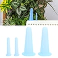 thumbnail image 4 of Massage Cup, Comfortable Cupping Set Non- And   For The Eyes For Nose Blue 2 Large 2 Small, 4 of 8