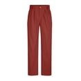 thumbnail image 4 of AherBiu Pantalon Habillé pour Homme Rétro à Taille Extensible, Jambe Droite, avec Poches, Pantalon Classique Ajusté, 4 of 6