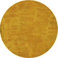 thumbnail image 1 of Ahgly Company Tapis Rond Lavable en Machine Intérieur Transitionnel Sedona Brun, 4 Pieds Rond, 1 of 7