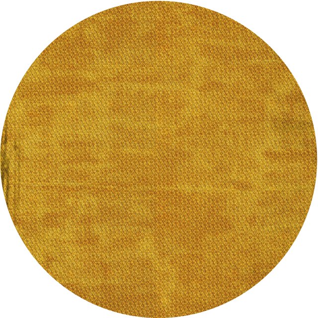 Ahgly Company Tapis Rond Lavable en Machine Intérieur Transitionnel Sedona Brun, 4 Pieds Rond