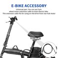 thumbnail image 1 of 9 Pin Front Rear Wheel Motor Extension Cord Motor Extension Cable Female to Male Extension Wire 1.3m/51.1inch for Electric Bikes E-Bike Accessory Black, 1 of 9