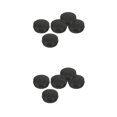 thumbnail image 4 of Transemion 5pcs Empty Aluminum Jars Cosmetic Screw Balm Lip Lid Cans Containers Black 10ml 2Set, 4 of 6