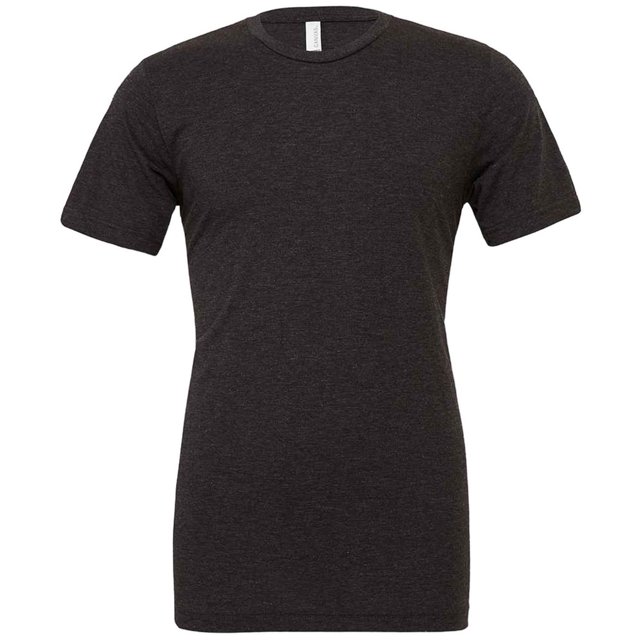 BELLA+CANVAS T-Shirt à Col Rond en Mélange pour Hommes/femmes