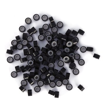 Anneaux en Silicone, 1000 Pcs/bouteille Anneaux d'Extension de Cheveux Doublés de Silicone Perles d'Extension de Cheveux Performance Fiable