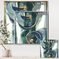 thumbnail image 2 of Mettalic Indigo and Gold II - Posh & Luxe Framed Canvas, 2 of 3