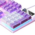 thumbnail image 4 of funtasica Mechanical Gaming Keyboard RGB Backlit USB Multimedia Controls for Computer Game White, 4 of 4